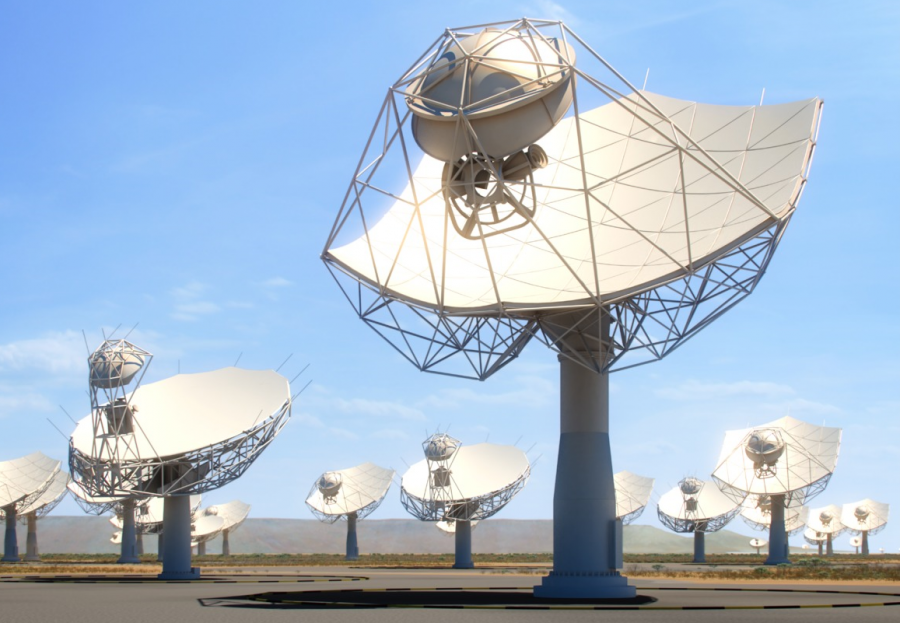 Futuro observatorio de radioastronomía. Foto SKAO