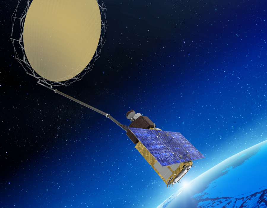Ilustración del futuro satélite CMIR. Foto Thales Alenia Space