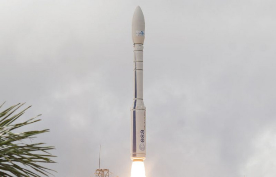 Lanzamiento de Vega. Foto ESA.