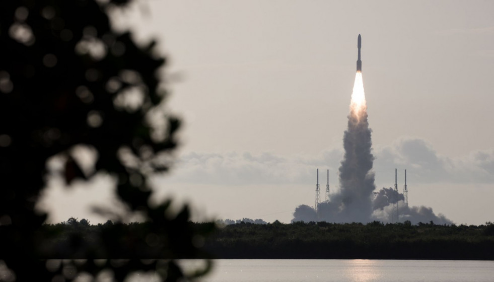 Lanzamiento del Perseverance a bordo del cohete Atlas V. Foto NASA