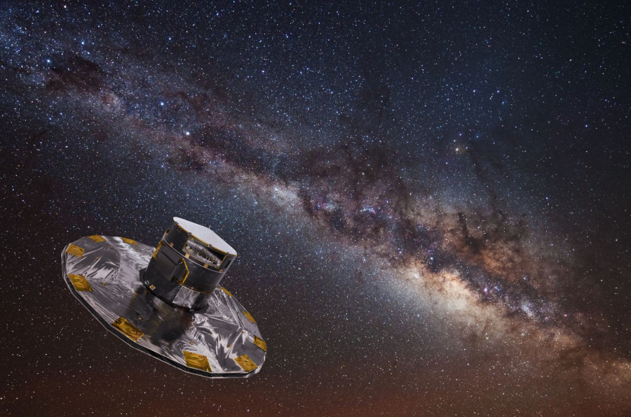 Gaia mapping the stars of the Milky Way 1