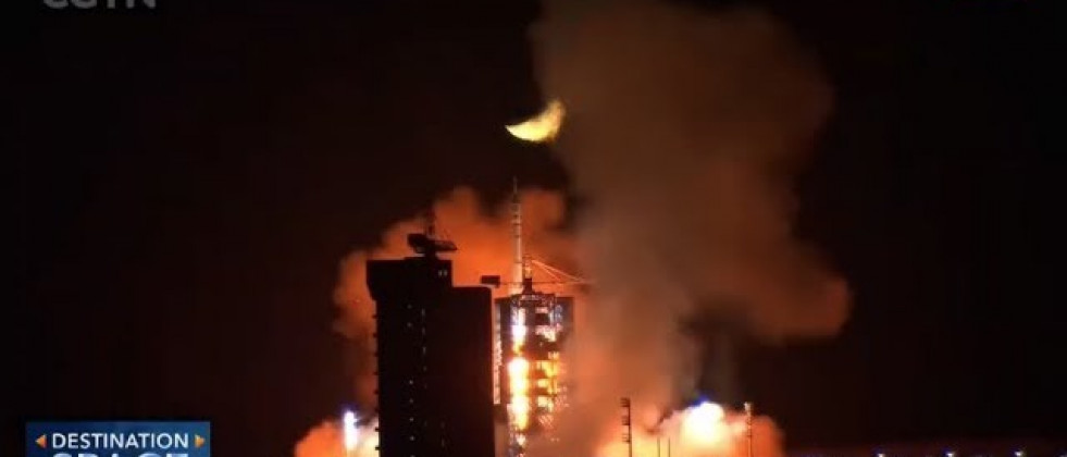 Así ha sido el lanzamiento del cohete chino Shenzhou-15
