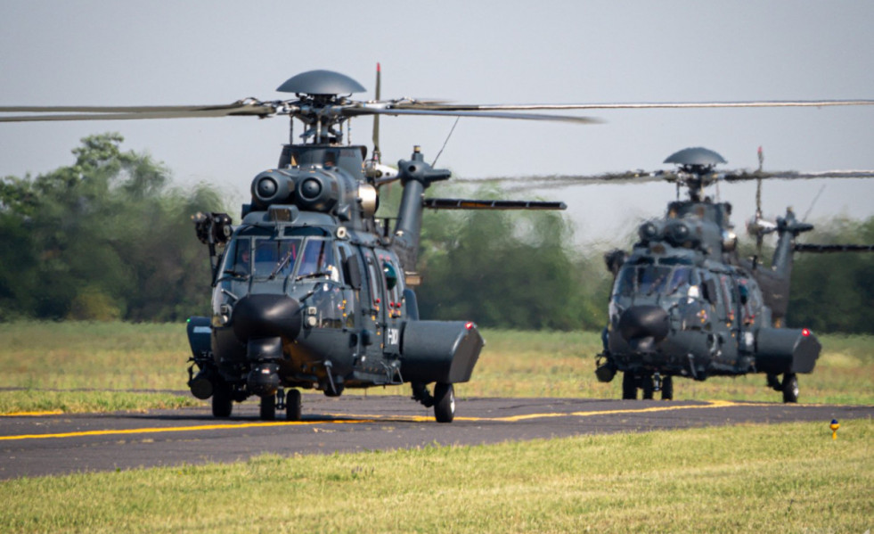 Hungría ya tiene los dos primeros helicópteros H225M de los 16 que encargó a Airbus