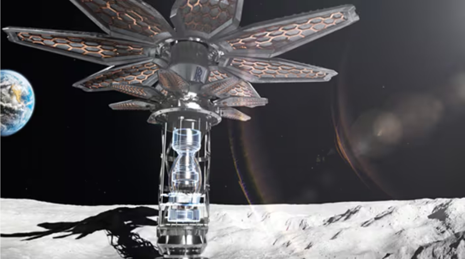 UK Space Agency Funds Rolls-Royce for Lunar Base Nuclear Energy Project