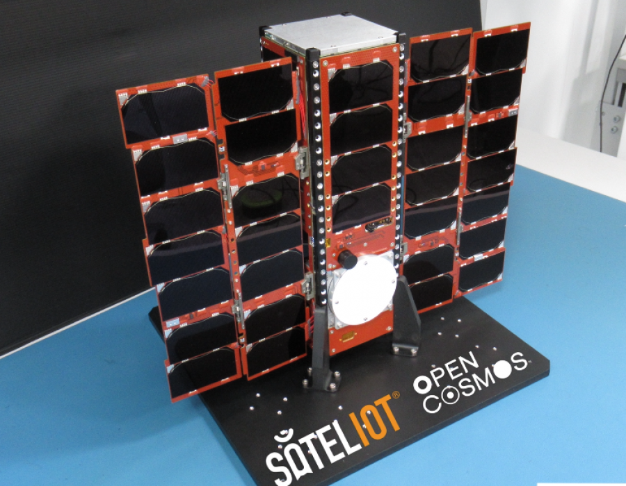 Nanosatélite de Sateliot. Foto Satelitot.