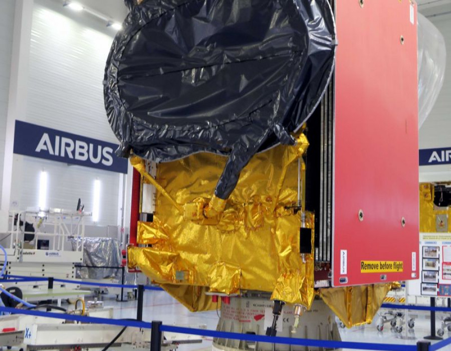 Sistema Eutelsat Quantum. Foto Airbus.
