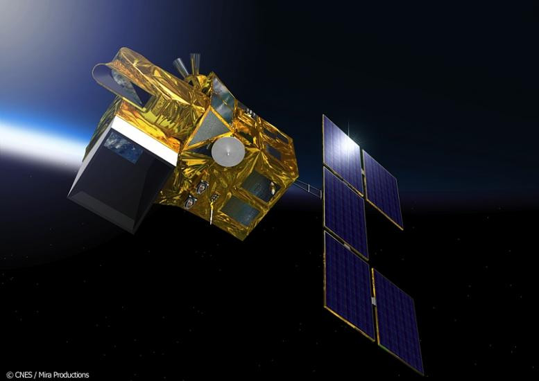 Satélite Helios II. Foto CNES
