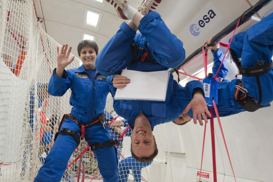 Astronautas de la ESA. Foto ESA.