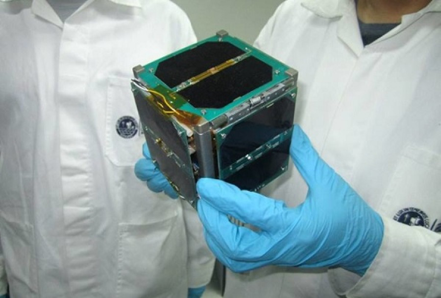 Nanosatélite Pocket-PUCP lanzado en 2013. Foto PUCP