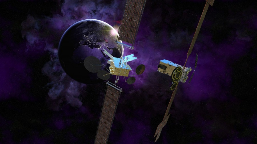 Satélites Astra-1P y 1Q. Foto TAS.