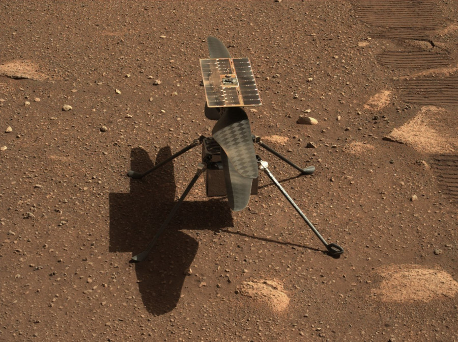 Mars Helicopter Ingenuity. Foto NASA.