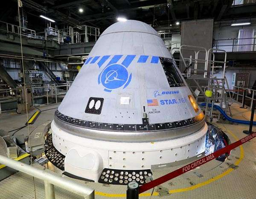 Cápsula Starliner. Foto Boeing.