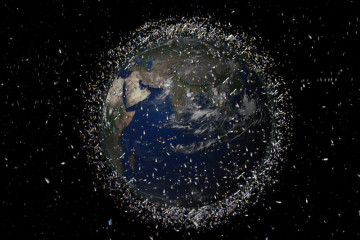 Basura espacial. Foto GMV.