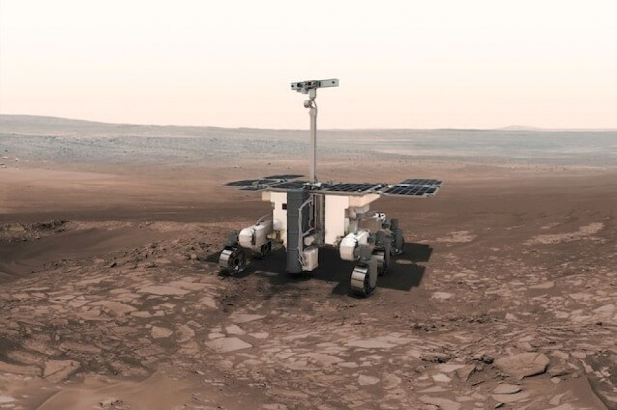 Rover Rosalind Franklin de ExoMars 2022. Foto ESA.
