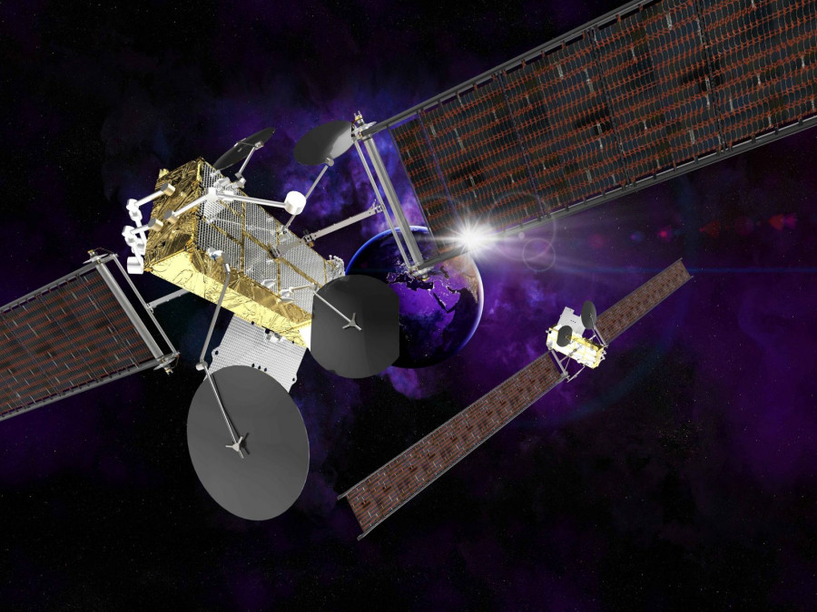 Constelación Intelsat. Foto Intelsat.