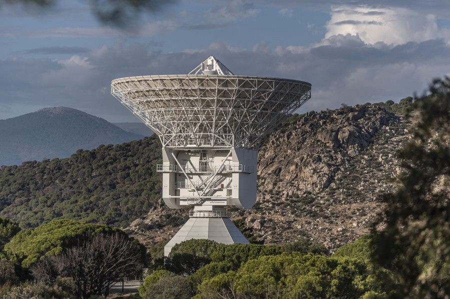 Estación del espacio profundo. Foto ESA.