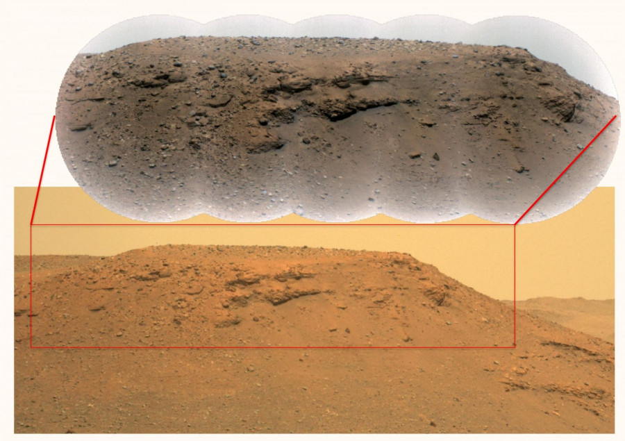 Imágenes del rover. Foto NASA.