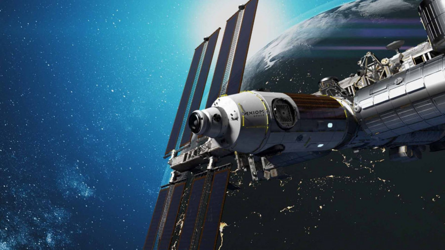 Estación espacial Axiom. Foto Thales.