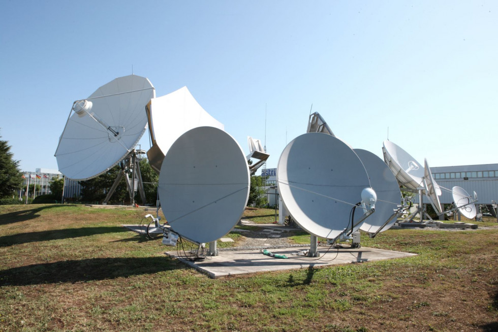 Estación de comunicaciones. Foto Airbus.