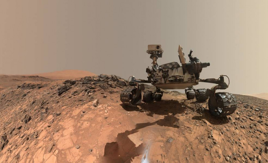 El rover Curiosity de la NASA. Foto NASA