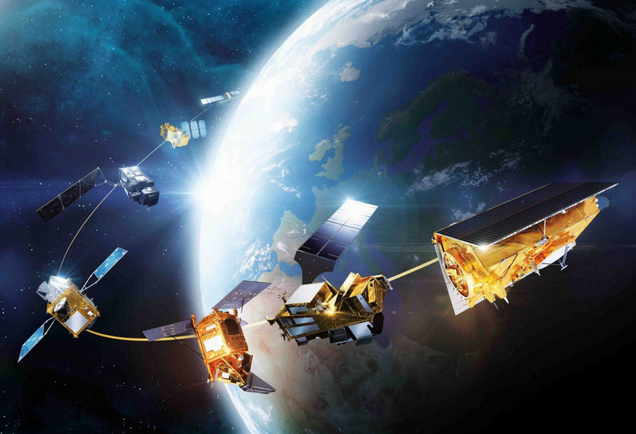 Satélites del programa Copernicus de la ESA. Foto Airbus