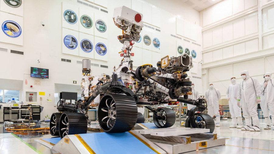 Rover Perseverance. Foto NASA