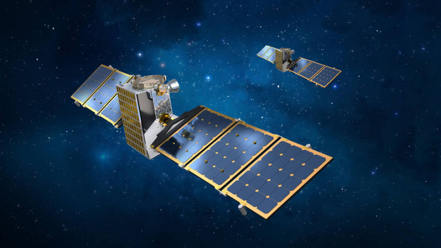 Satélites gemelos de la misión Janus. Foto Lockheed Martin