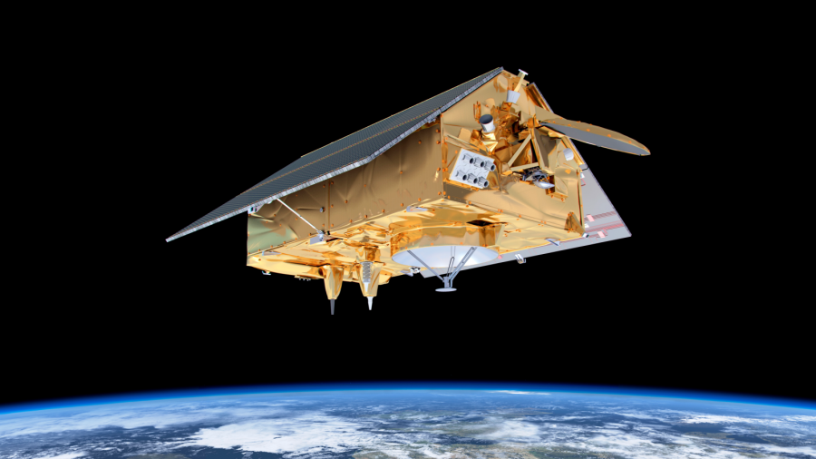 Satélite Sentinel 6 del programa Copernicus. Foto ESA.