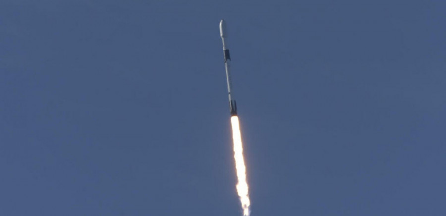 Despegue del Sentinel-g a bordo del cohete Falcon 9. Foto ESA