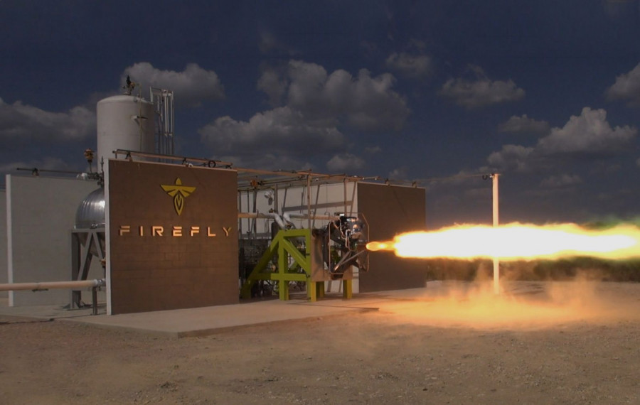 Cohete Alpha. Foto FireFly.