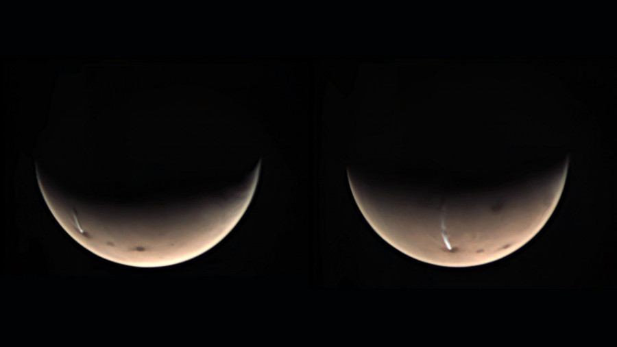 Nube de Marte. Foto ESA.