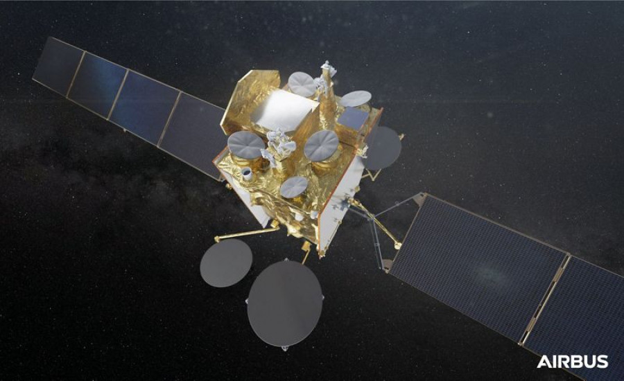 Satélite de Syracuse IV. Foto Airbus DS.
