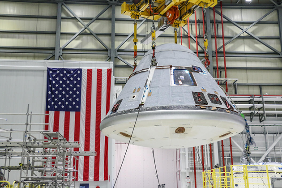 La cápsula espacial Starliner. Foto Boeing