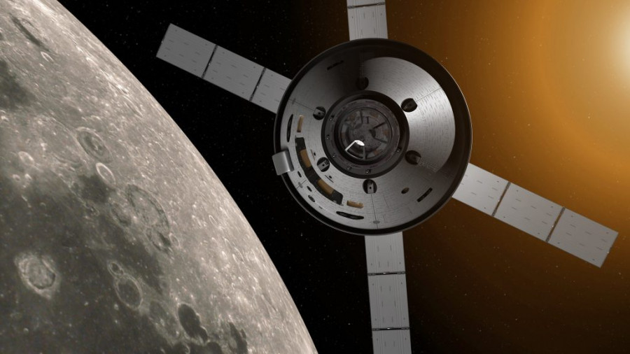 Nave espacial Orion. Foto NASA