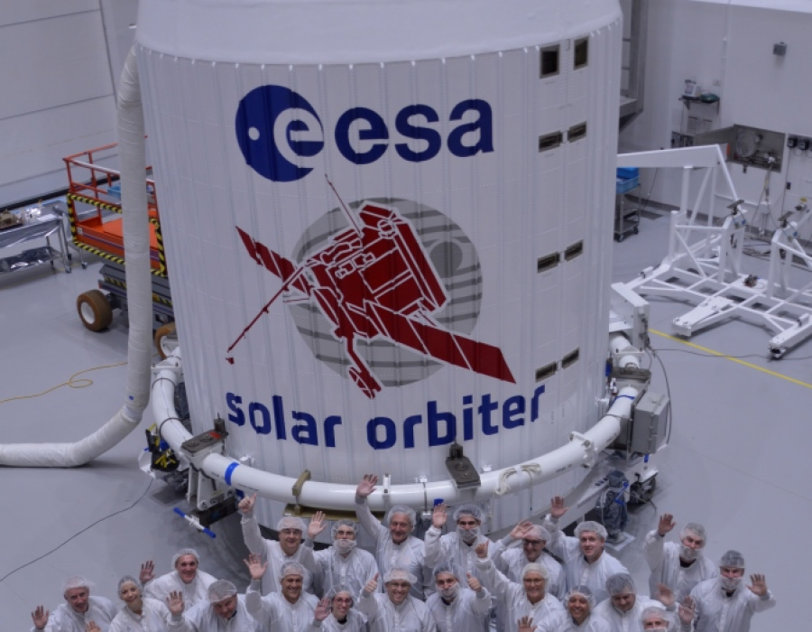 Satélite Solar Orbiter. Foto Airbus