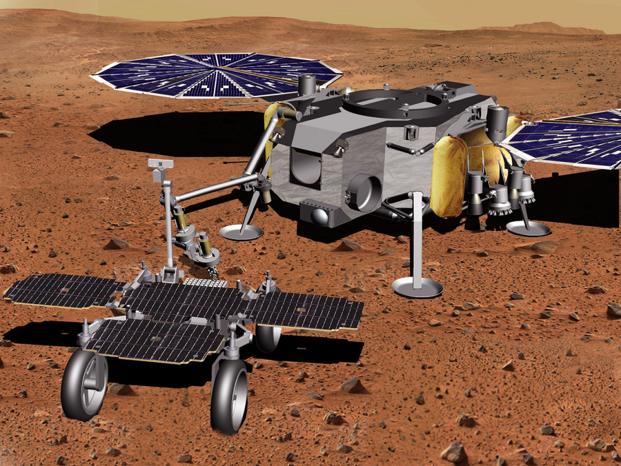 Sample Fetch Rover. Foto ESA