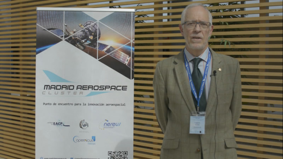 Eugenio Fontán. Foto Clúster Aeroespacial Madrid.