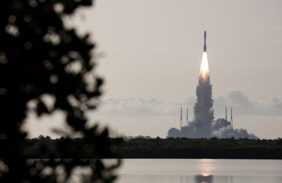 Lanzamiento del Perseverance a bordo del cohete Atlas V. Foto NASA