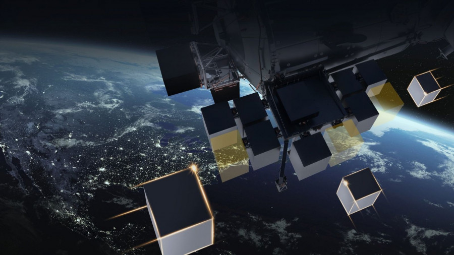 Plataforma Bartolomeo a bordo de la ISS. Foto Airbus