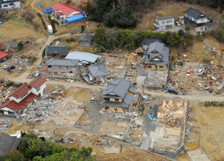 Efectos del terremoto y tsunami del 11 de marzo de 2011 en Japón. Foto Armada de Estados Unidos