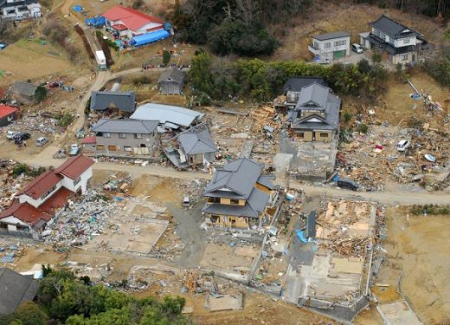 Efectos del terremoto y tsunami del 11 de marzo de 2011 en Japón. Foto Armada de Estados Unidos