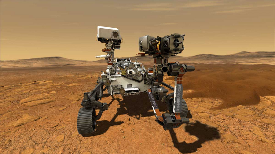 Rover Perseverance. Foto NASA