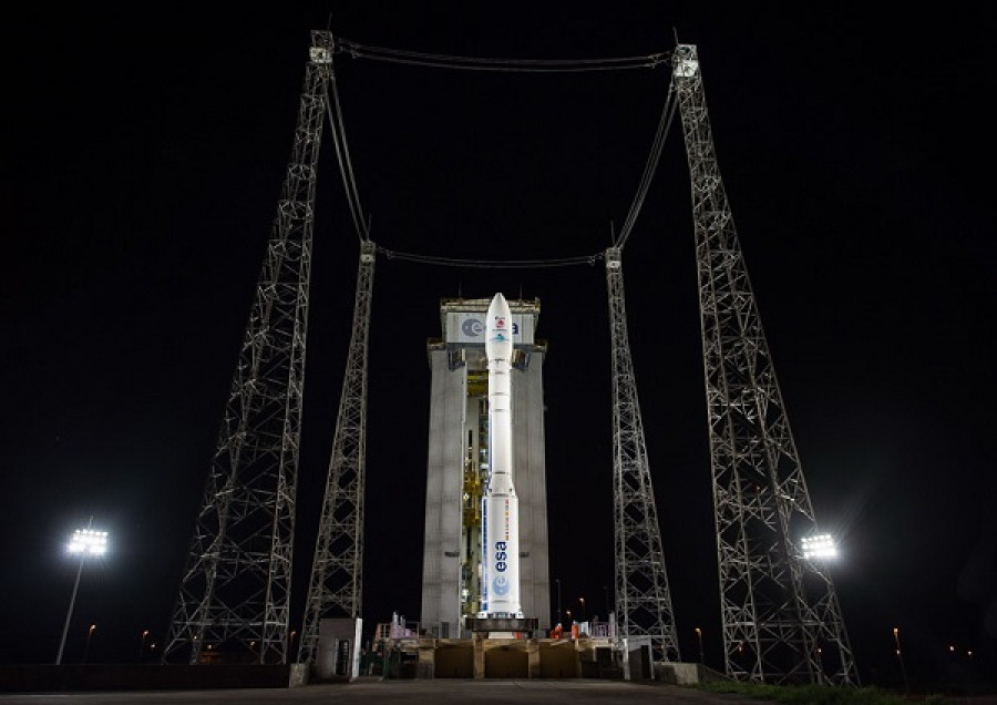 Cohete Vega de Arianespace. Foto ESA