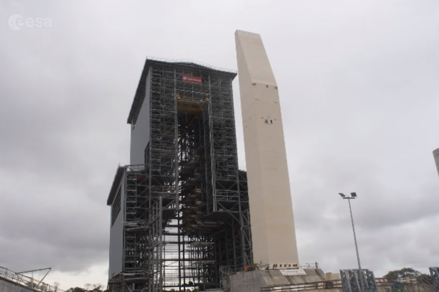 Ariane 6 base. Foto ESA.