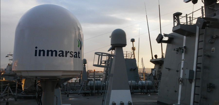 Sistema de comunicaciones de Inmarsat. Foto Inmarsat.