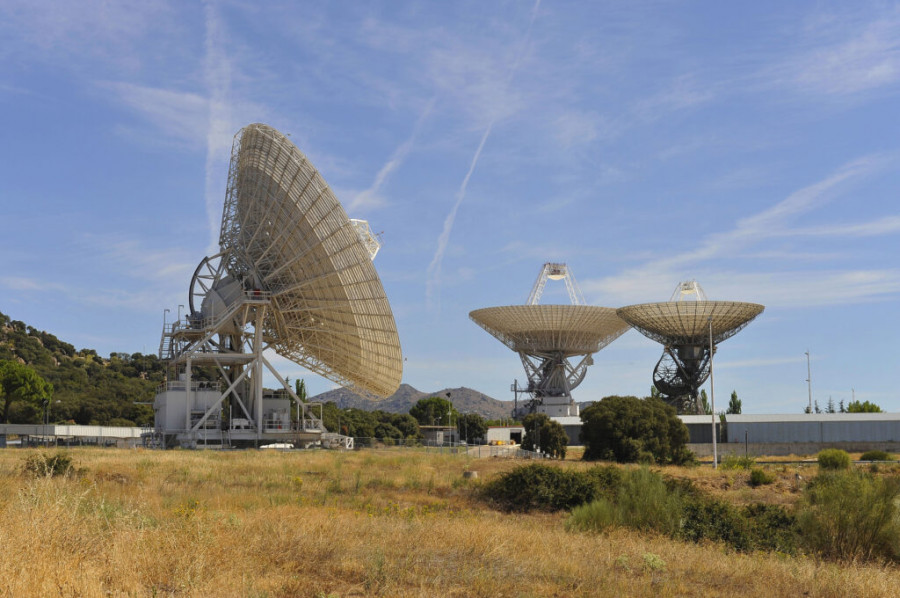 Antenas del Mdscc Madrid Deep Space Communication Complex.