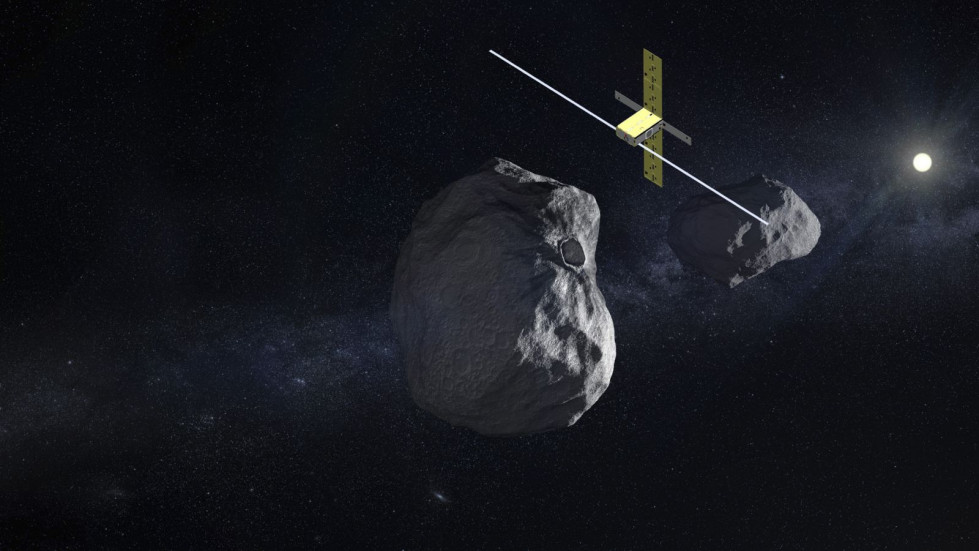 Cubesat Juventas de la misión Hera. Foto Emyxs