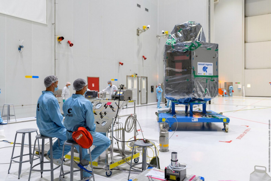 Satélite Seosat-Ingenio. Foto ESA