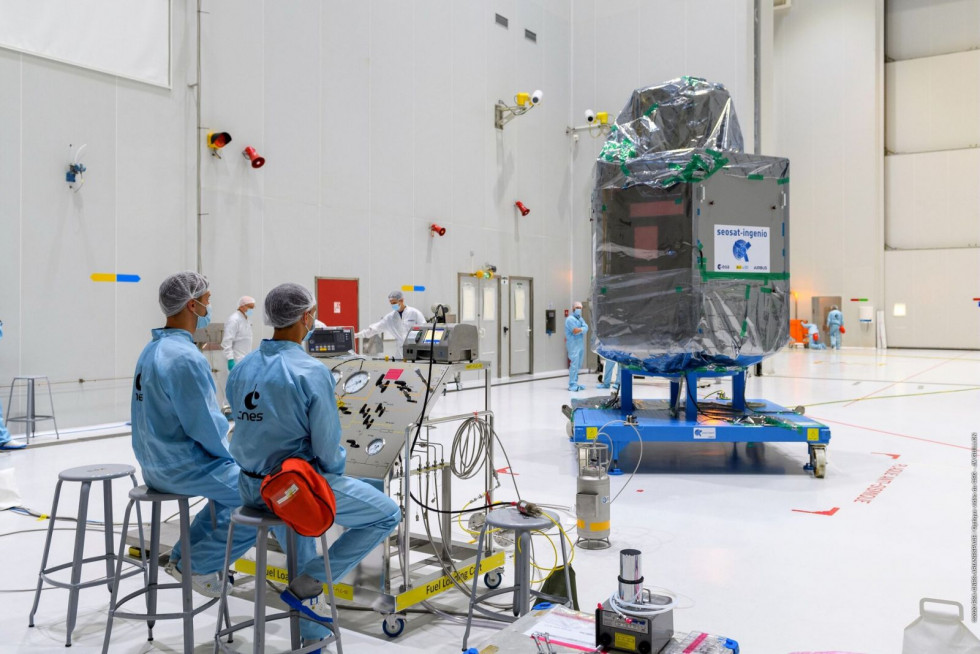 Satélite Seosat-Ingenio. Foto ESA