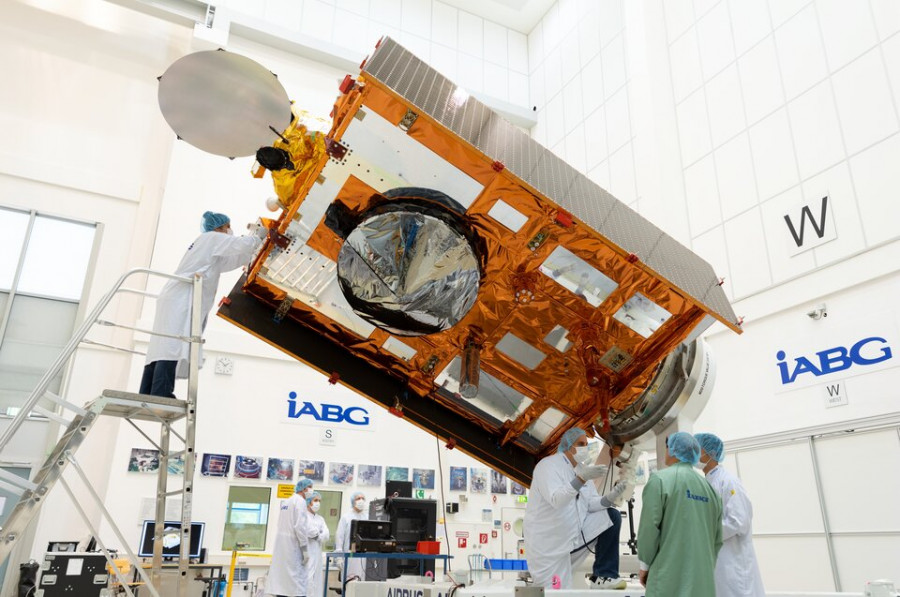 Satélite Sentinel-6. Foto ESA